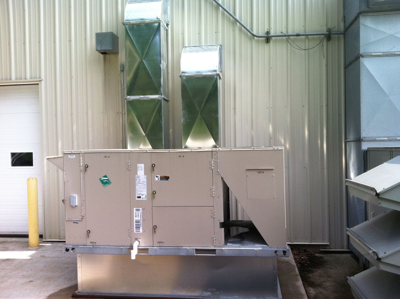 Industrial facility HVAC TCS