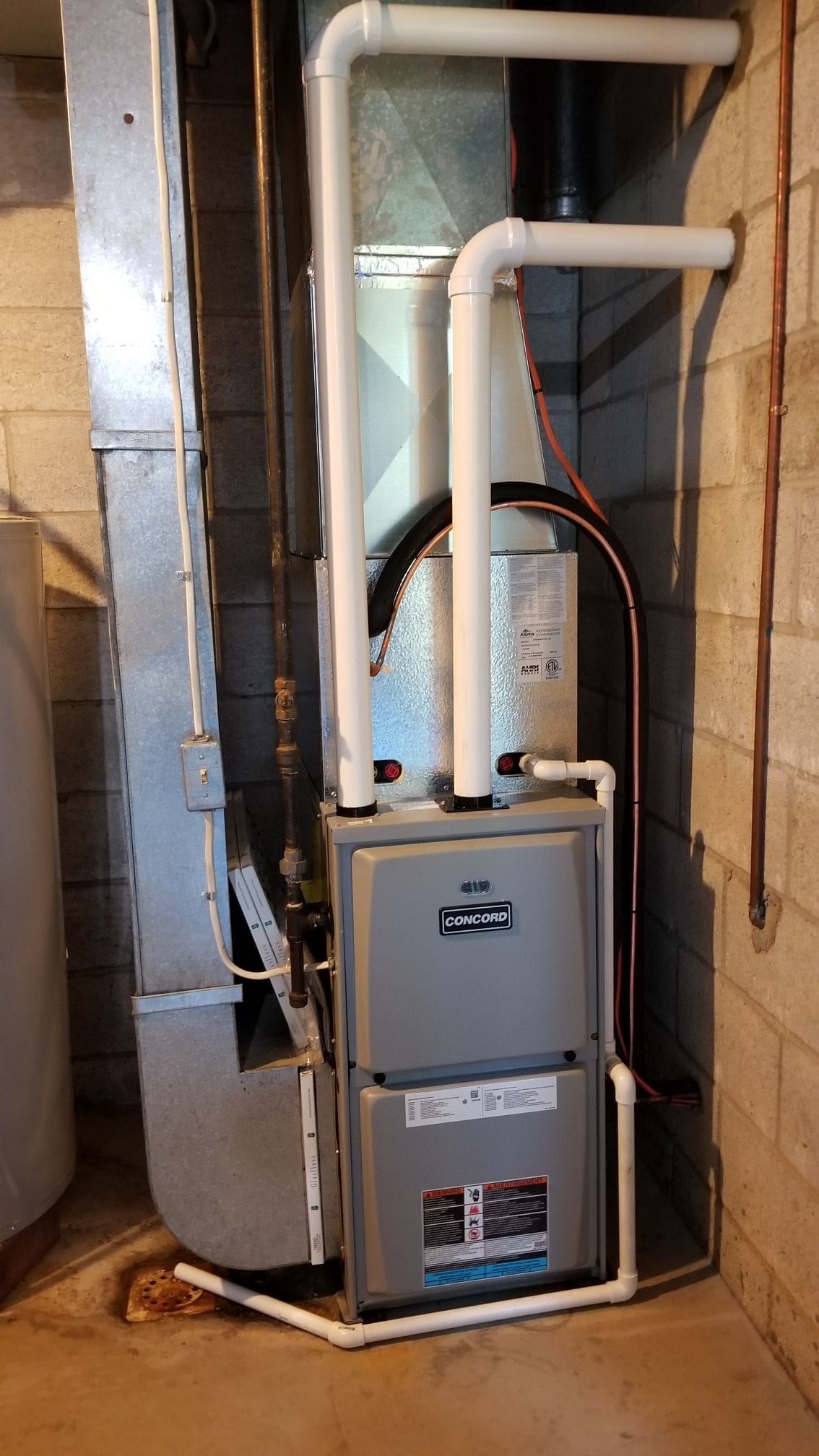 Residential HVAC replacement project