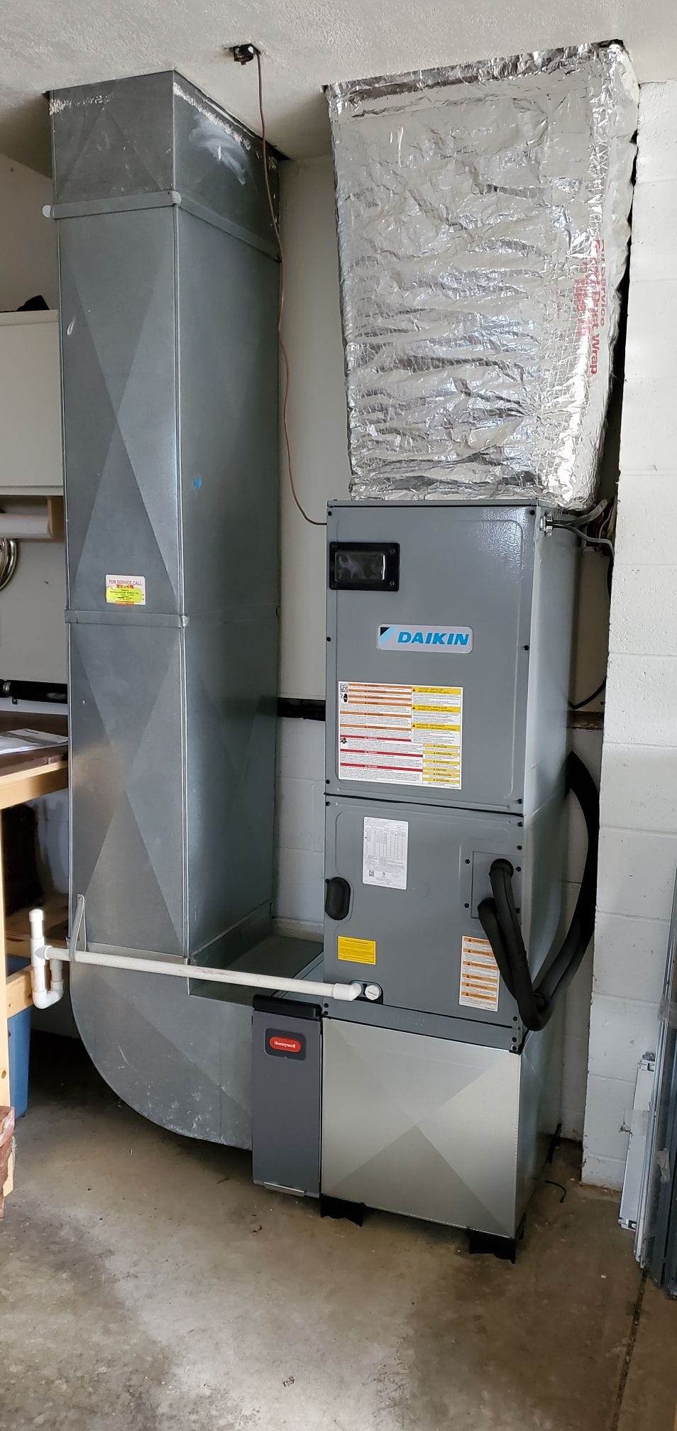 Residential HVAC system replacement